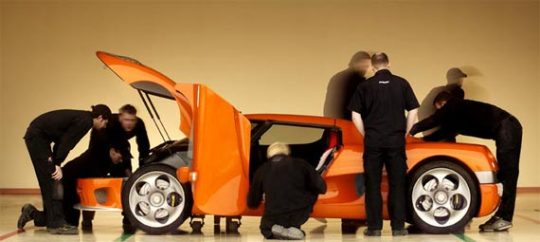 Koenigsegg CCR with staff